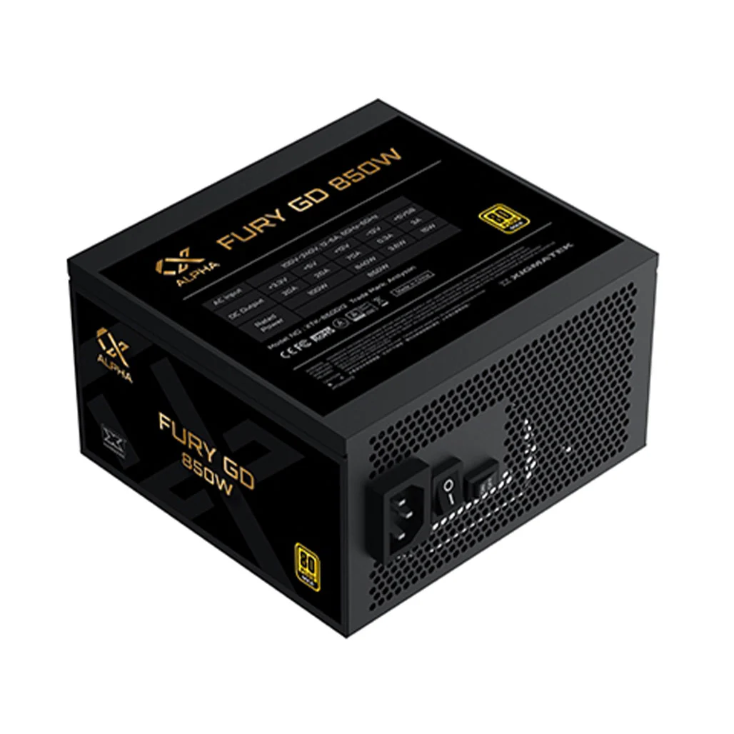 Xigmatek Fury 850W Gold Power Supply - Image 3