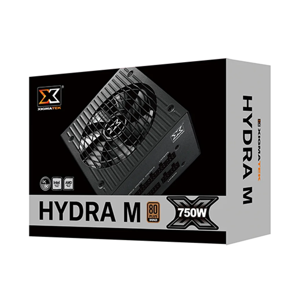 XIGMATEK Hydra M 750W 80+ Bronze Full Modular Power Supply – High-Performance PSU for Reliable and Efficient Power Delivery - Image 3