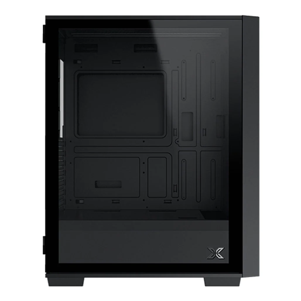 Xigmatek Lux G - Black Metal Grey ATX Case - Image 5