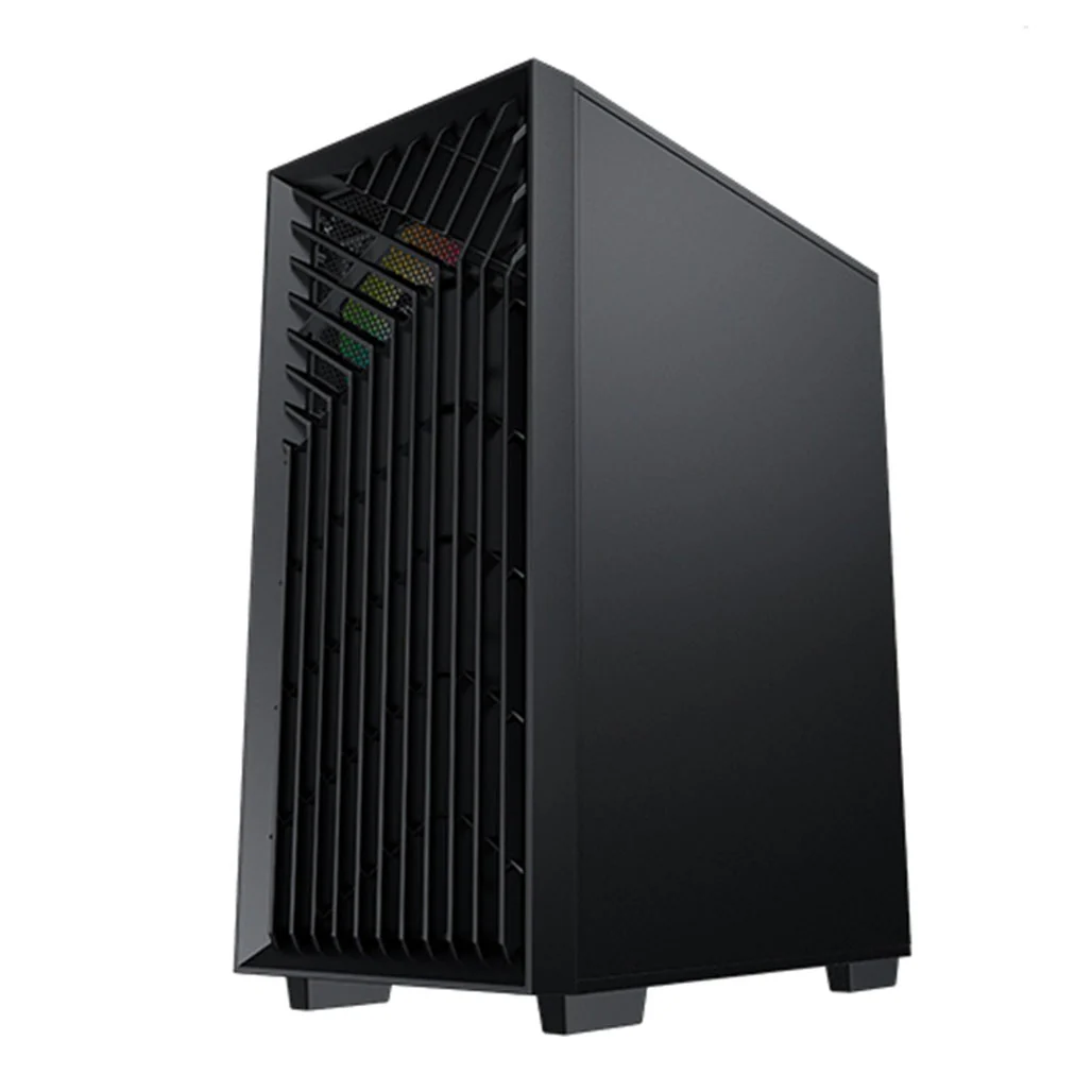 Xigmatek Lux G - Black Metal Grey ATX Case - Image 6