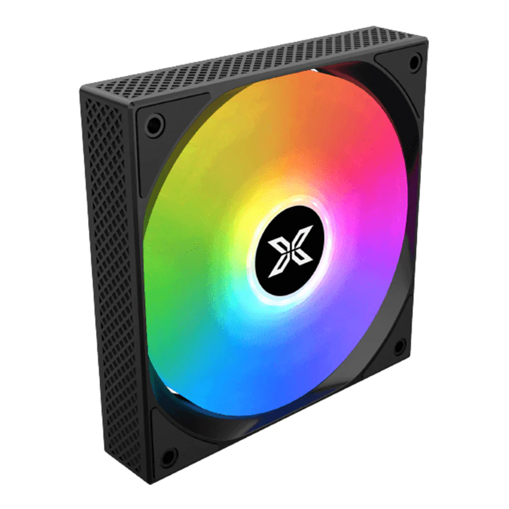 Xigmatek Starz | 120mm ARGB Fan Kit | Quiet & Efficient Cooling - Image 3