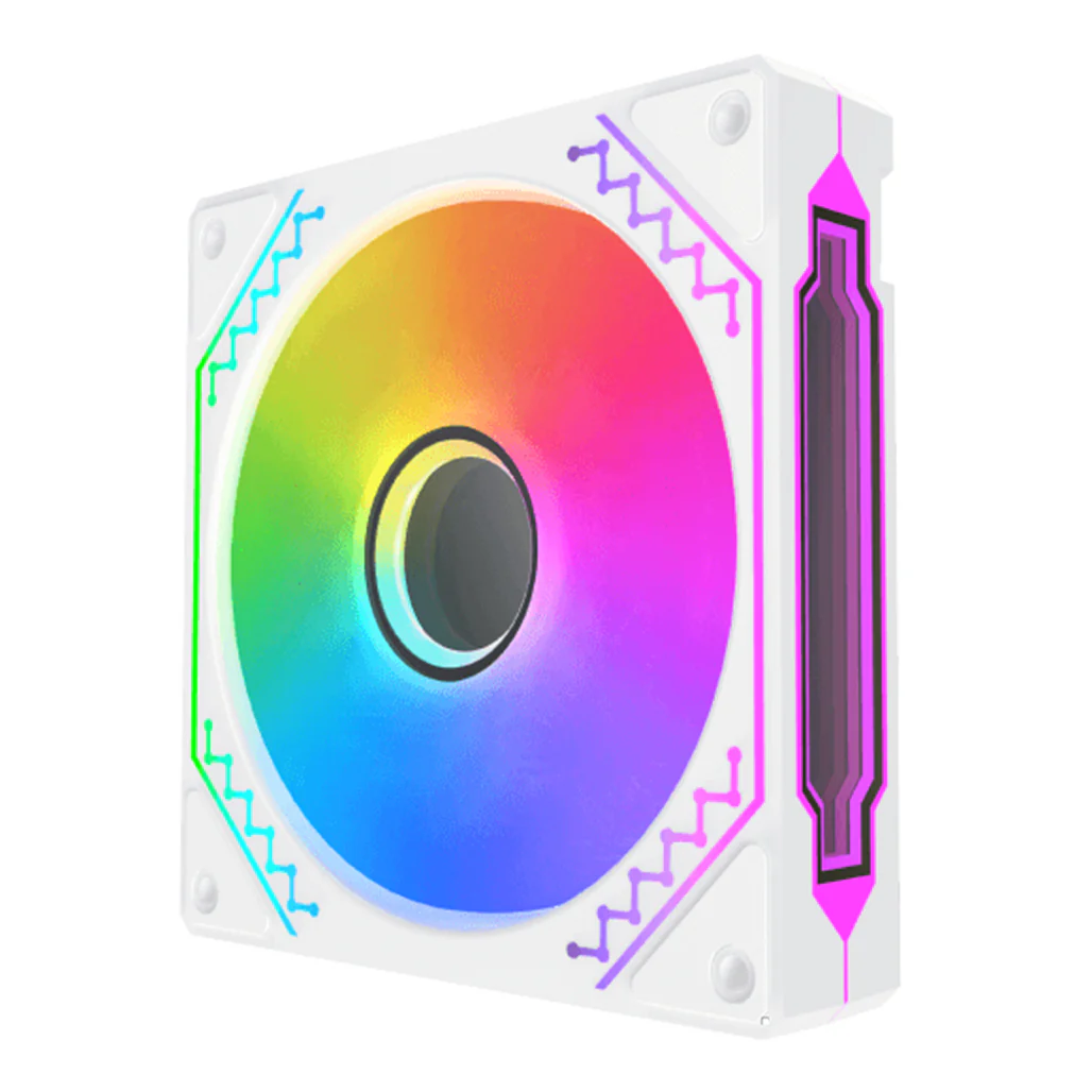 Xigmatek Starz Pro | 120mm ARGB Infinity Mirror Fan Kit - Image 11