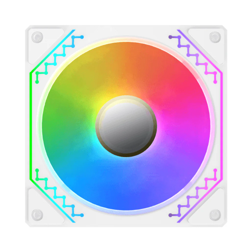 Xigmatek Starz Pro | 120mm ARGB Infinity Mirror Fan Kit - Image 13