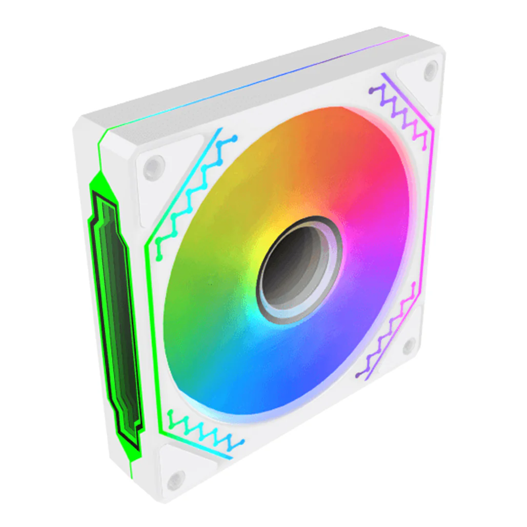 Xigmatek Starz Pro | 120mm ARGB Infinity Mirror Fan Kit - Image 15