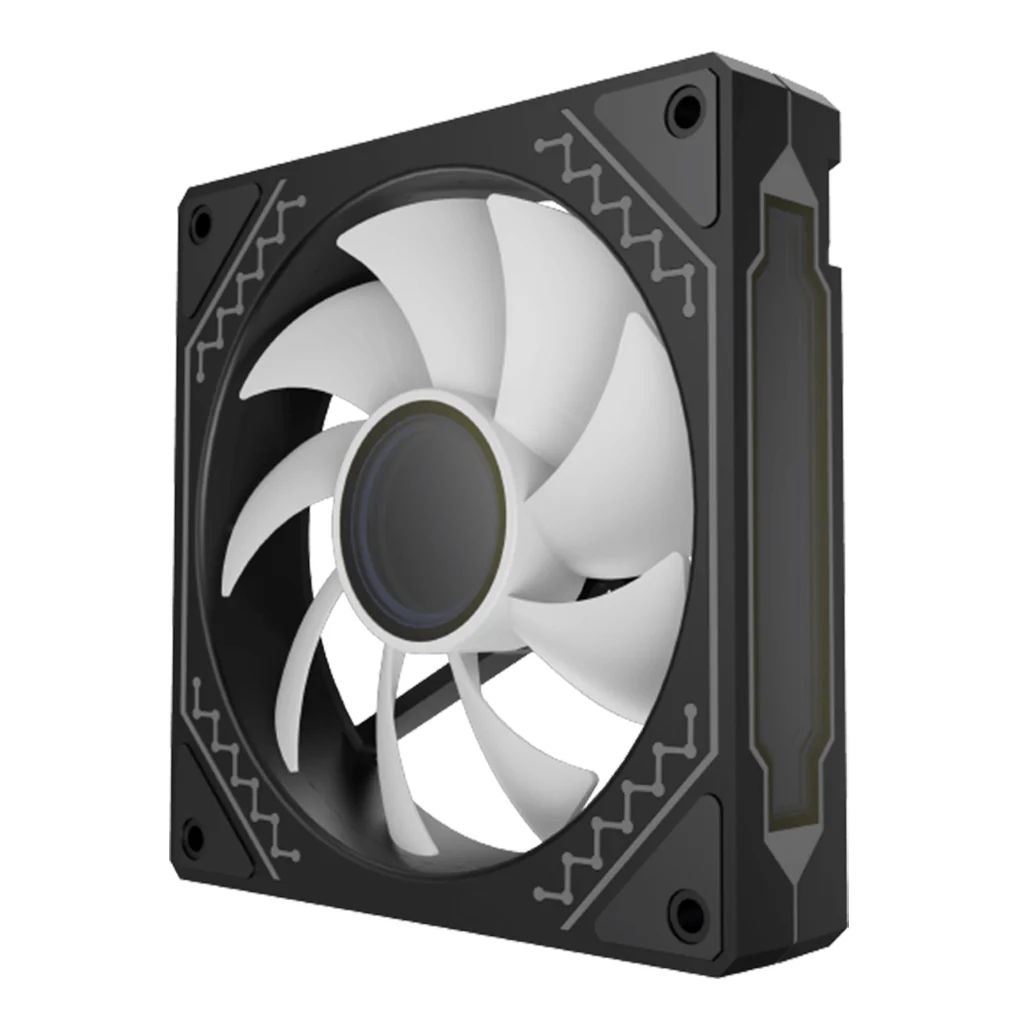 Xigmatek Starz Pro | 120mm ARGB Infinity Mirror Fan Kit - Image 3