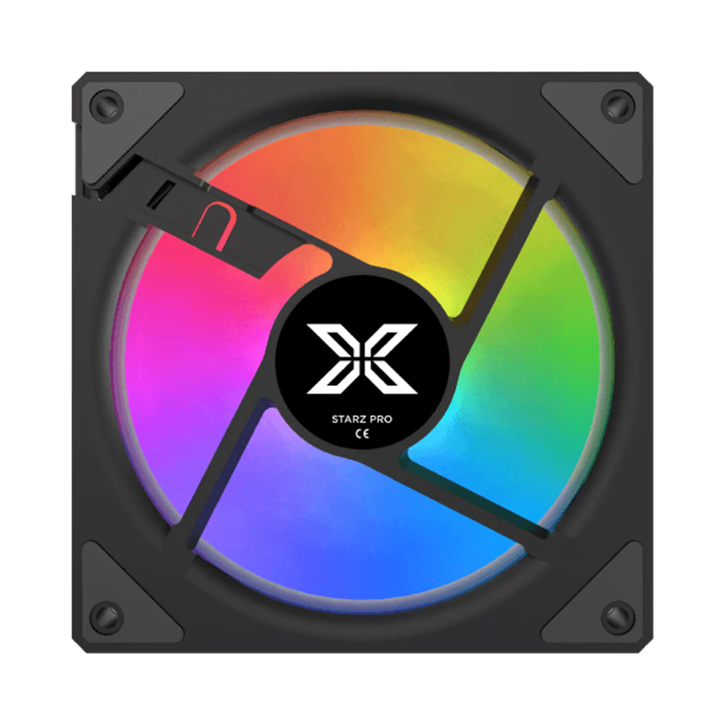 Xigmatek Starz Pro | 120mm ARGB Infinity Mirror Fan Kit - Image 8
