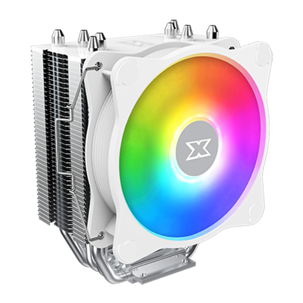 Xigmatek Windpower 964 RGB Arctic – High-Performance CPU Cooler with 92mm PWM Fan & Rainbow LED - Image 6