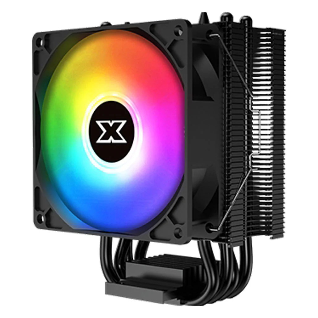 Xigmatek Windpower 964 RGB (Black Anodized, 90mm RGB PWM Fan) - Image 3