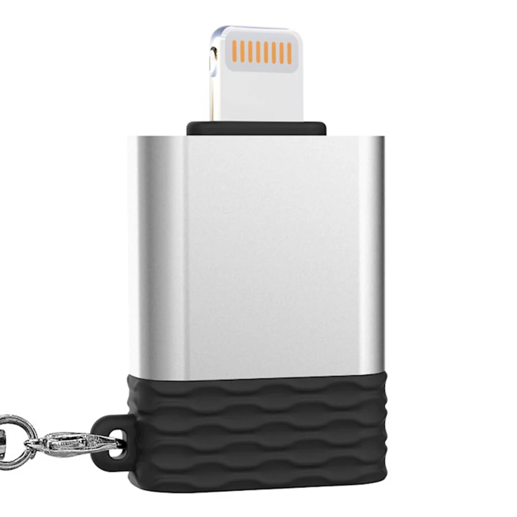 XO Adapter NB186 USB-A to Lightning Adapter, Silver – Charging and Data Transmission for Smartphones, Tablets, and Laptops - Image 3