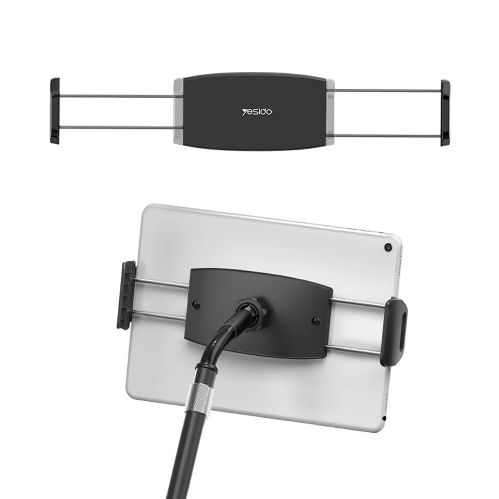 Yesido C115 Adjustable Metal Desktop Stand Bracket Holder | Flexible and Stable Phone & Tablet Holder - Image 2