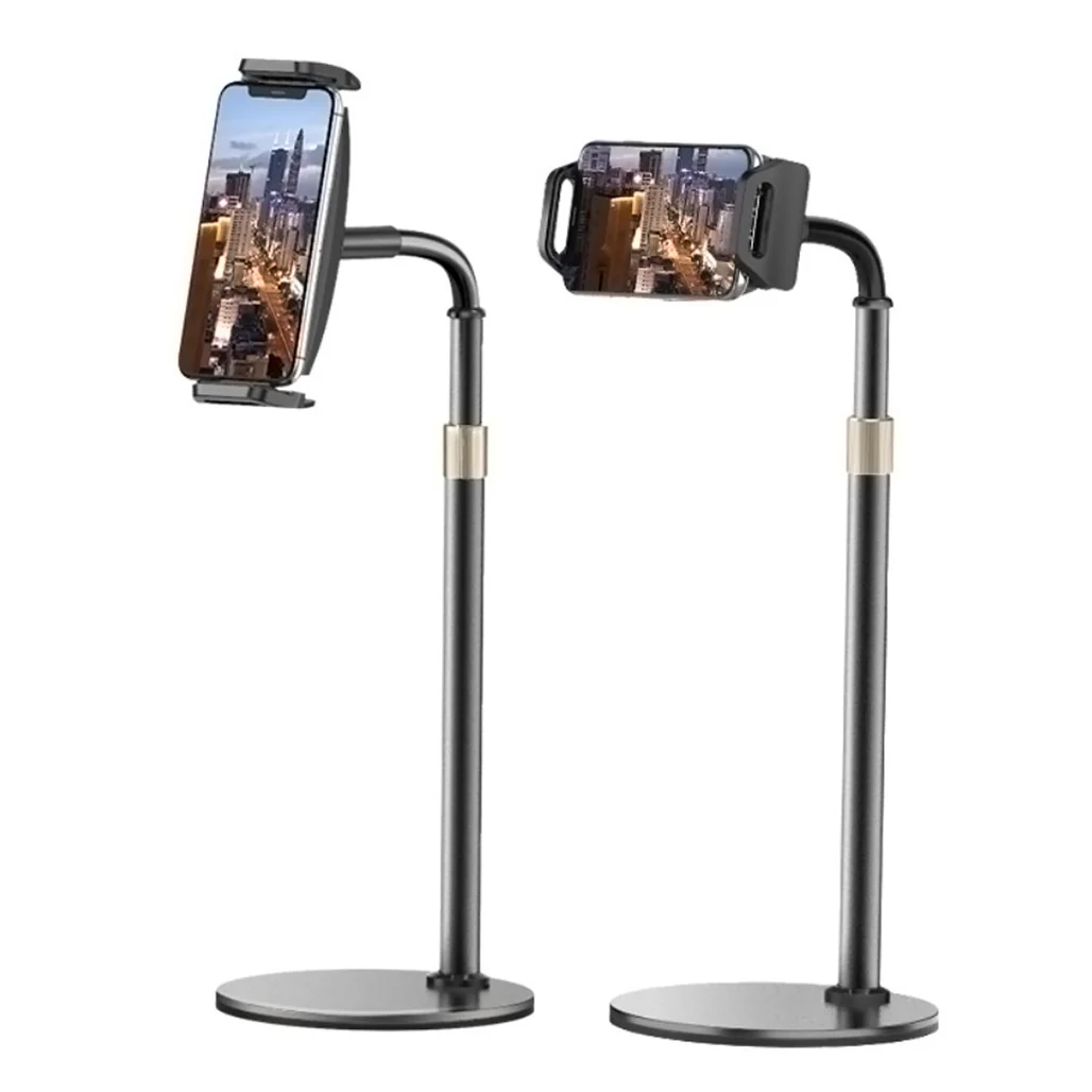 Yesido C115 Adjustable Metal Desktop Stand Bracket Holder | Flexible and Stable Phone & Tablet Holder - Image 3
