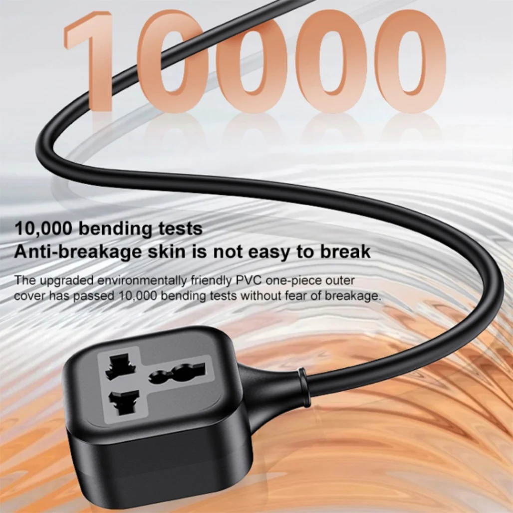 YESIDO MC33 Power Cord 5M 3250W - Durable, High-Power Extension Cable for Home and Office Use - Image 3