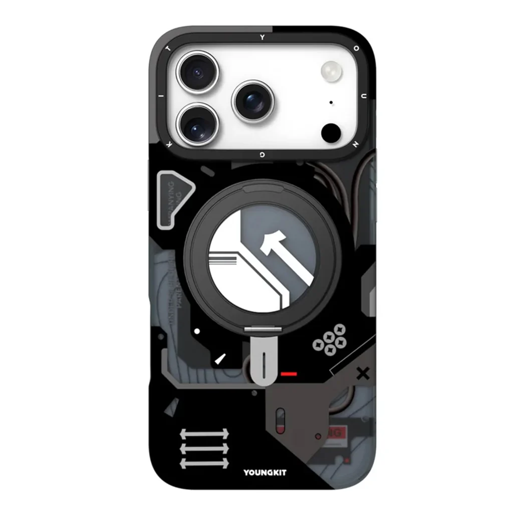 YOUNGKIT Magnetic Case for iPhone 17 Series with 360° Rotating Kickstand