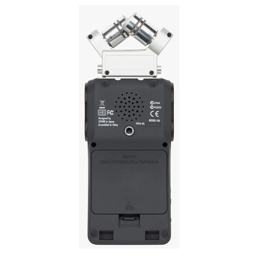 Zoom H6 Handy Audio Recorder with Interchangeable Microphone System | 6-Track Portable Recorder with High-Fidelity Sound - Image 12